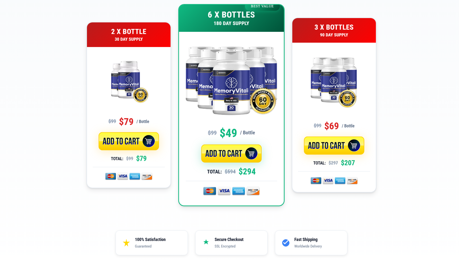 Memory Vitali™ Official Website